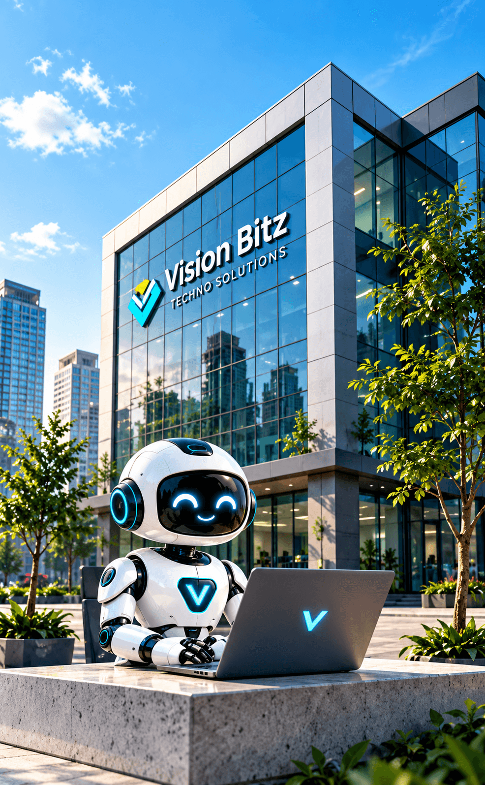 The Vision Bitz office, where the builds are made